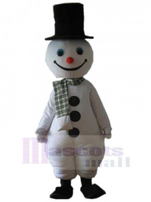 Bonhomme de neige costume de mascotte