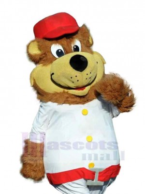 Bob l'ours brun Mascotte Costume Pour adultes Têtes de mascotte