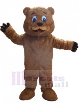 Ours brun de haute qualité Mascotte Costume Pour adultes Têtes de mascotte