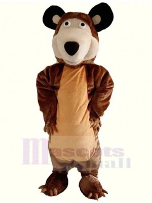 Ours brun piquant Mascotte Costume Pour adultes Têtes de mascotte
