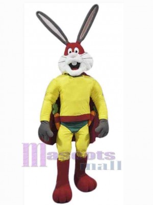 Super Lapin Rouge Mascotte Costume Animal