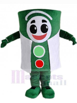 Feu de circulation costume de mascotte