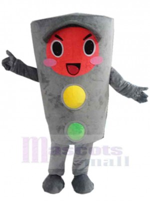 Feu de circulation costume de mascotte