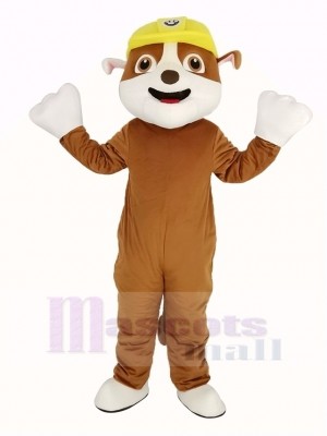 Paw Patrol Rubble Bouledogue Mascotte Costume