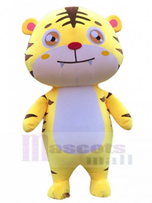 Tigre costume de mascotte