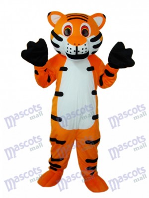 Mascotte de tigre rouge Costume adulte Animal