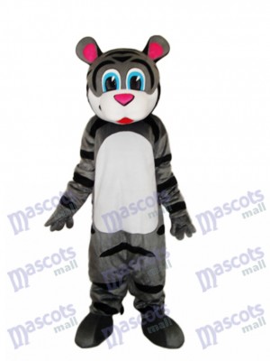 Petit Gris tigre Mascotte Costume adulte Animal