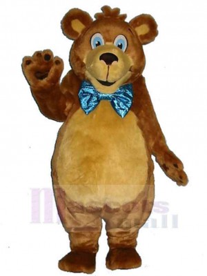 Ours aux yeux bleus Mascotte Costume Animal