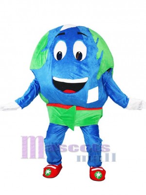 Terre costume de mascotte