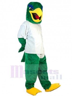 Vert froid Aigle faucon Mascotte Costume Animal