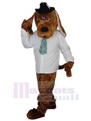Chien costume de mascotte