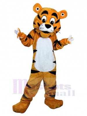 Mignon poilu Tigre Mascotte Costume Animal