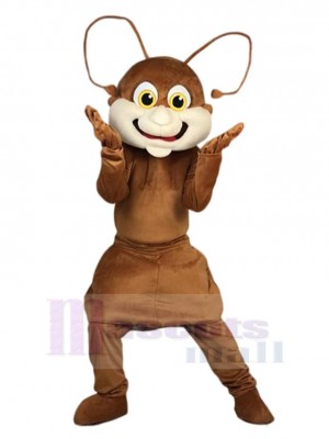 Fourmi brune drôle Mascotte Costume Animal
