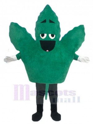 feuille costume de mascotte