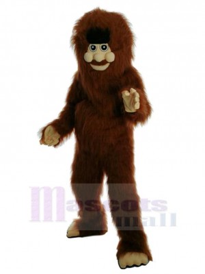 Homme costume de mascotte