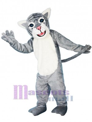 Léopard gris Mascotte Costume Animal