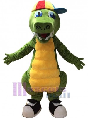 Crocodile à longue queue Mascotte Costume Animal