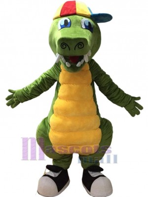 Crocodile costume de mascotte