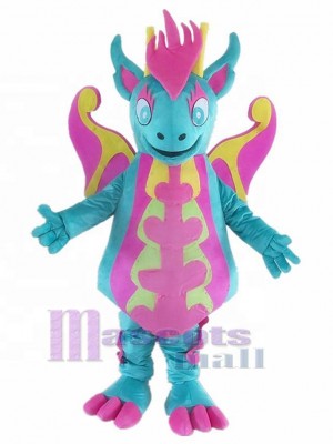 Dragon coloré Mascotte Costume Animal