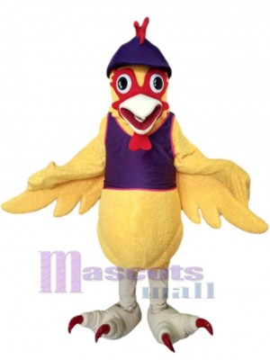 Perroquet jaune Mascotte Costume Animal