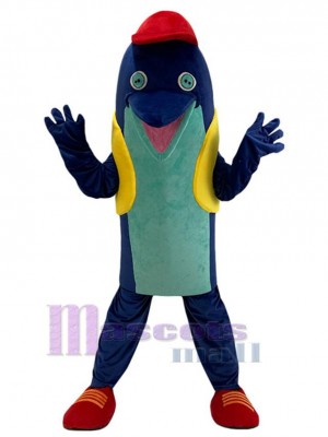 Dauphin costume de mascotte