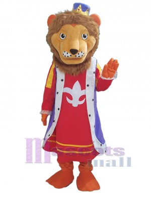 Lion costume de mascotte
