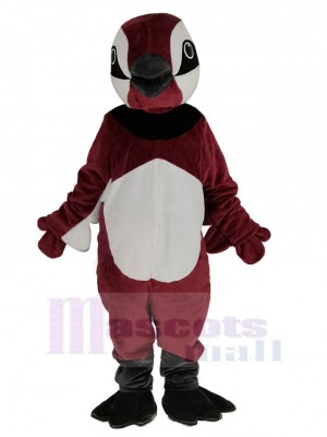 Mignon rouge Caille Mascotte Costume