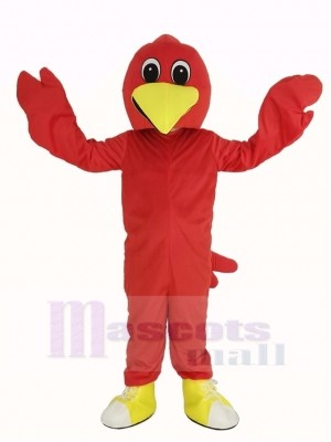 Rouge Roadrunner Oiseau Mascotte Costume Animal