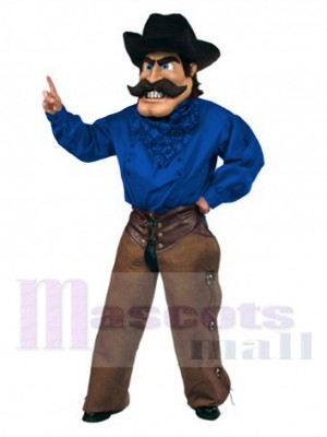 Cowboy costume de mascotte