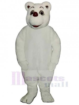 Adorable ours polaire Mascotte Costume Animal