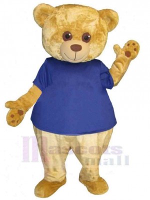 Gentil ours en peluche Mascotte Costume Animal