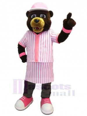 Ours aux chaussures roses Mascotte Costume Animal