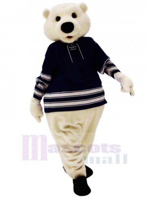 Ours de l'équipe de hockey Mascotte Costume Animal