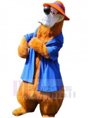 Superbe ours de bande dessinée Mascotte Costume Animal