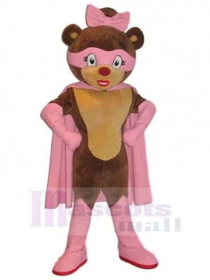 Femme formidable Ours Mascotte Costume Animal