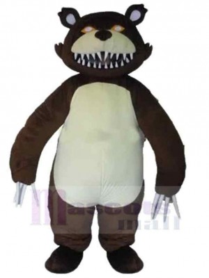 Ours aux griffes acérées Mascotte Costume Animal