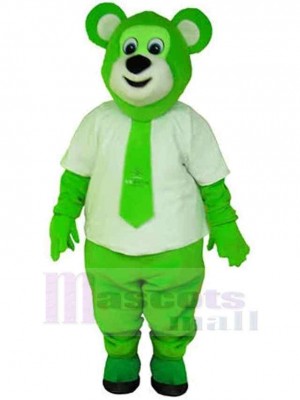 Tout ours vert Mascotte Costume Animal