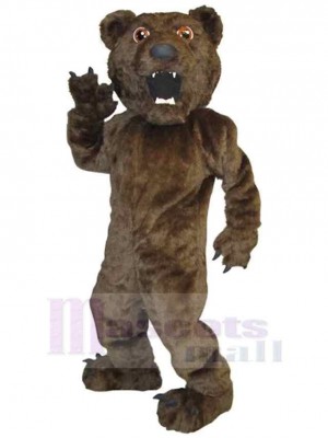 Ours brun vigoureux Mascotte Costume Animal