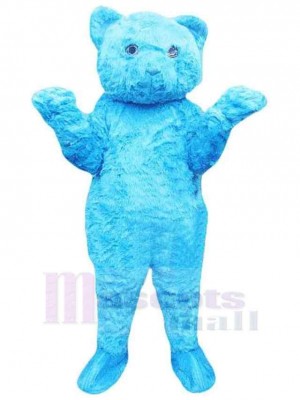 Tout ours bleu Mascotte Costume Animal
