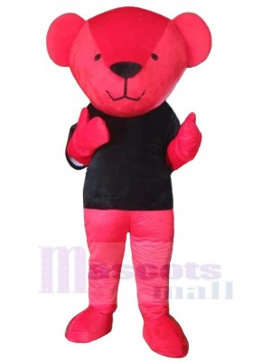 Ours rouge adulte Mascotte Costume Animal
