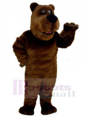 Ours grizzli de dessin animé Mascotte Costume Animal