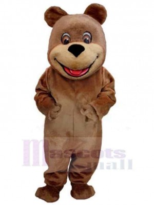 Ours en peluche heureux Mascotte Costume Animal