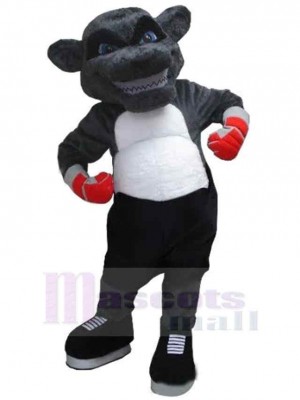 Ours grizzli de boxe Mascotte Costume Animal