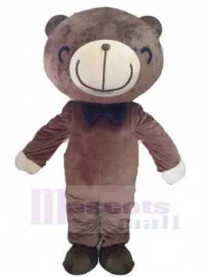 Ours avec un grand sourire Mascotte Costume Animal