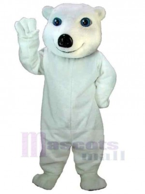 Ours blanc léger Mascotte Costume Animal
