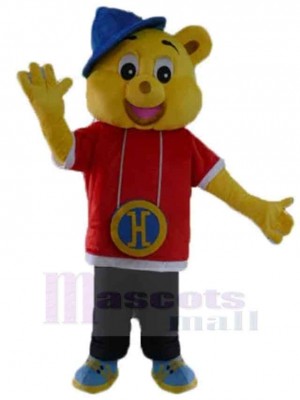Ours jaune à la mode Mascotte Costume Animal