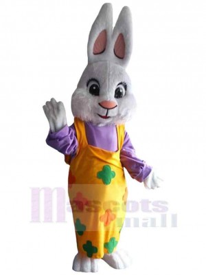 Pâques mignon Fille déguisée en lapin Mascotte Costume Animal