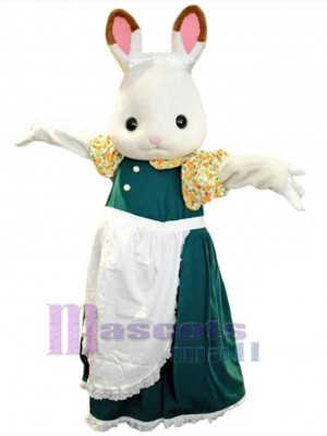 Lapin de Pâques costume de mascotte