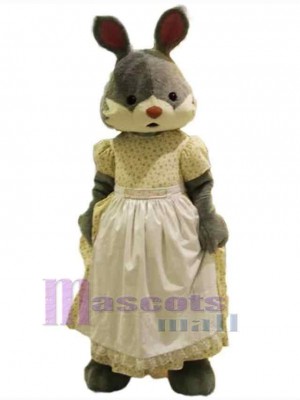 Lapin de Pâques costume de mascotte