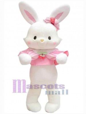 Lapin de Pâques costume de mascotte